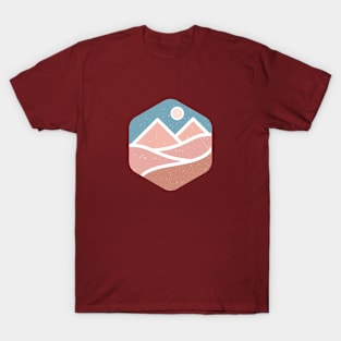 Geometric landscape T-Shirt